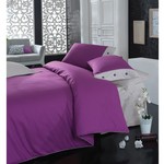 Постельное белье Cotton Box PLAIN хлопковый ранфорс фиолетовый 1,5 спальный, фото, фотография