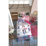 Постельное белье детское Cotton Box JUNIOR FASHION GIRLS хлопковый ранфорс 1,5 спальный, фото, фотография