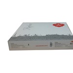 Постельное белье Cotton Box MODE LINE ELENA хлопковый ранфорс лососевый евро, фото, фотография