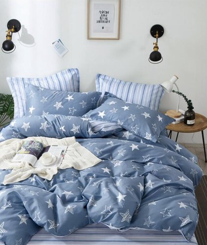 Постельное белье взрослое/детское Tango TWILL 743 хлопковый сатин 1,5 спальный, фото, фотография