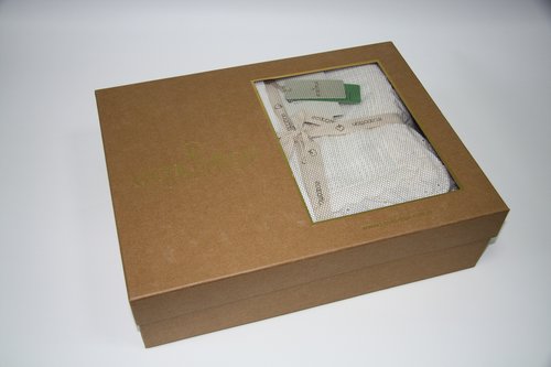 Постельное белье с покрывалом пике для укрывания Ecocotton ALESSA органический хлопок кремовый евро, фото, фотография