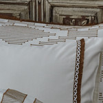 Постельное белье Ecocotton COLOSSAE органический хлопковый сатин делюкс горчичный евро, фото, фотография