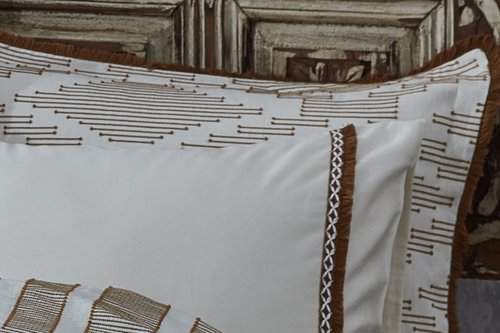 Постельное белье Ecocotton COLOSSAE органический хлопковый сатин делюкс горчичный евро, фото, фотография