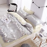 Постельное белье взрослое/детское Tango TWILL 237 хлопковый сатин 2-х спальный (нав. 70х70), фото, фотография