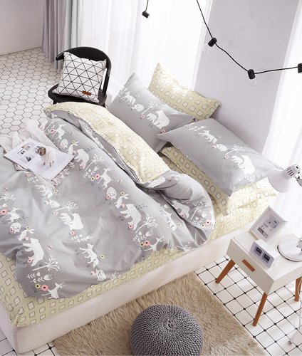 Постельное белье взрослое/детское Tango TWILL 237 хлопковый сатин 2-х спальный (нав. 70х70), фото, фотография