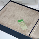 Полотенце для ванной в подарочной упаковке Ecocotton MARITIME органический хлопок бежевый 80х150, фото, фотография