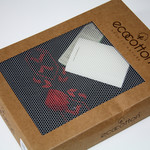 Полотенце для ванной в подарочной упаковке Ecocotton TOGA органический хлопок антрацит 50х90, фото, фотография
