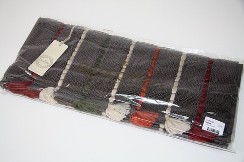 Коврик , полотенце для ног Ecocotton KATARI органический хлопок антрацит 50х80, фото, фотография