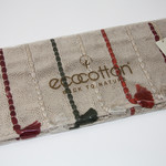 Коврик , полотенце для ног Ecocotton KATARI органический хлопок бежевый 50х80, фото, фотография