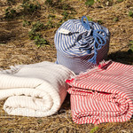 Полотенце-палантин пештемаль Buldans TRENDY хлопок бирюзовый 90х150, фото, фотография