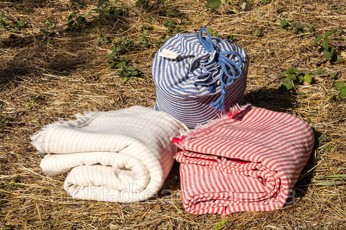 Полотенце-палантин пештемаль Buldans TRENDY хлопок бирюзовый 90х150, фото, фотография