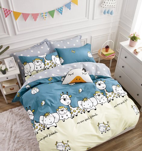 Постельное белье детское Tango TWILL 182 хлопковый сатин 1,5 спальный, фото, фотография