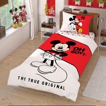 Детское постельное белье TAC MICKEY CEK хлопковый ранфорс 1,5 спальный, фото, фотография