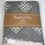 Плед Begonville EPHESUS хлопок black 130х180, фото, фотография