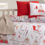 Постельное белье для новорожденных Istanbul Home Collection JUNGLE красный, фото, фотография