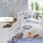 Детское постельное белье Istanbul Home Collection GENC RANFORCE NEW OCEAN хлопковый ранфорс 1,5 спальный, фото, фотография