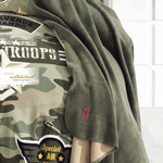 Детское постельное белье с пледом Istanbul Home Collection GENC RANFORCE PEACE хлопковый ранфорс 1,5 спальный, фото, фотография