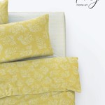 Постельное белье Istanbul Home Collection FANCY ALIZE ранфорс жёлтый 1,5 спальный, фото, фотография
