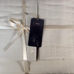 Постельное белье Istanbul Home Collection TRENDY хлопковый сатин-жаккард кремовый евро, фото, фотография