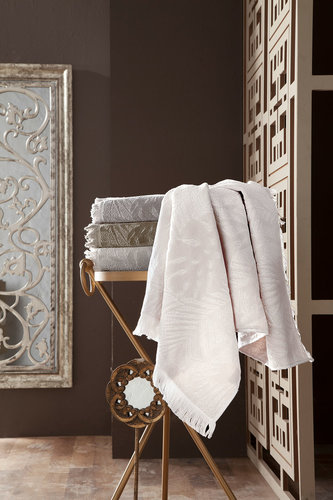 Набор полотенец для ванной 4 шт. Pupilla MIGEL хлопковый велюр 70х140, фото, фотография