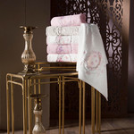 Набор полотенец для ванной 6 шт. Pupilla BEYZA бамбуковая махра 70х140, фото, фотография