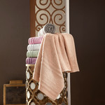 Набор полотенец для ванной 6 шт. Pupilla BIANCA бамбуковая махра 50х90, фото, фотография