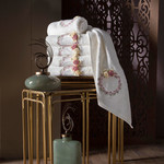 Набор полотенец для ванной 6 шт. Pupilla LINDA бамбуковая махра 50х90, фото, фотография