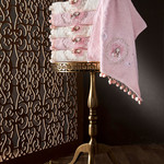 Набор полотенец для ванной 6 шт. Pupilla LIZA бамбуковая махра 70х140, фото, фотография