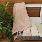 Набор полотенец для ванной в подарочной упаковке 4 шт. Pupilla DAISY бамбуковая махра 50х90, фото, фотография
