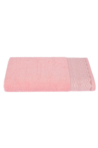 Набор полотенец для ванной 4 шт. Ozdilek ANISSA хлопковая махра розовый 90х150, фото, фотография