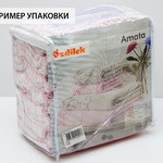 Набор полотенец для ванной 6 шт. Ozdilek ARELLA хлопковая махра розовый 50х90, фото, фотография