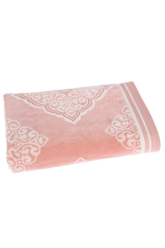 Набор полотенец для ванной 6 шт. Ozdilek MABEL хлопковая махра розовый 50х90, фото, фотография
