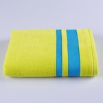 Набор полотенец для ванной 12 шт. Ozdilek NEON хлопковая махра зелёный 50х90, фото, фотография