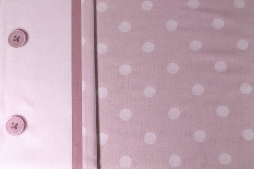 Постельное белье Ozdilek RANFORCE POLKA хлопковый ранфорс розовый евро, фото, фотография