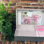 Постельное белье Ozdilek RANFORCE ROXIN хлопковый ранфорс розовый 1,5 спальный, фото, фотография
