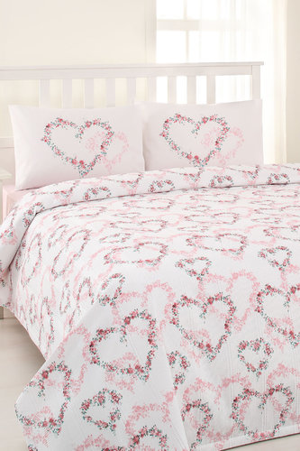 Постельное белье Ozdilek RANFORCE SIMONA хлопковый ранфорс розовый 1,5 спальный, фото, фотография