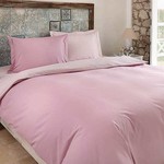Постельное белье Ozdilek RANFORCE COLORMIX хлопковый ранфорс розовый 1,5 спальный, фото, фотография