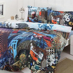 Постельное белье Ozdilek QUARTZ JERSEY хлопковый ранфорс евро, фото, фотография