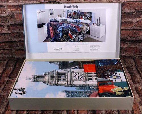 Постельное белье Ozdilek QUARTZ JERSEY хлопковый ранфорс евро, фото, фотография