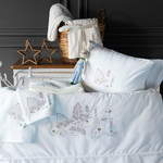 Набор в кроватку для новорожденных Pupilla TOFFEE хлопковый сатин кремовый, фото, фотография