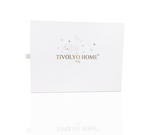 Постельное белье для новорожденных Tivolyo Home HAPPY BEBE хлопковый сатин делюкс бежевый, фото, фотография