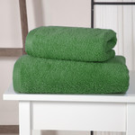 Полотенце для ванной Karna APOLLO хлопковый микрокоттон зелёный 50х90, фото, фотография