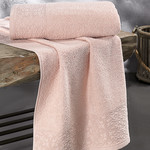 Полотенце для ванной Karna MELEN хлопковая махра шампань 50х90, фото, фотография