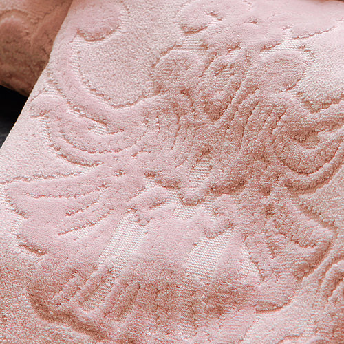 Полотенце для ванной Tivolyo Home JADORE хлопковая махра розовый 90х150, фото, фотография