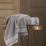 Полотенце для ванной Karna LADIN хлопковая махра капучино 70х140, фото, фотография