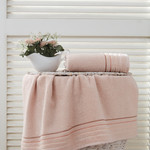 Полотенце для ванной Karna SOLAR хлопковая махра абрикосовый 50х90, фото, фотография