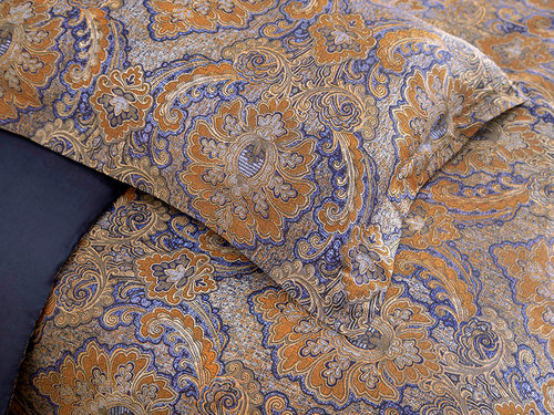 Постельное белье Karna EXCLUSIVE SULTAN хлопковый сатин евро, фото, фотография