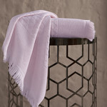 Полотенце для ванной Karna MONARD бамбуковая махра пудра 70х140, фото, фотография