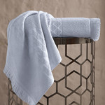 Полотенце для ванной Karna MONARD бамбуковая махра светло-серый 50х90, фото, фотография