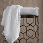 Полотенце для ванной Karna MONARD бамбуковая махра экрю 70х140, фото, фотография